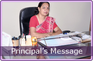 Princiapl's Message